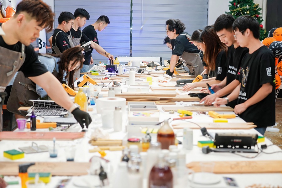 11.1万圣节手工地板分享会